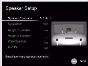 ONKYO TXRZ830 - Contents » Raccordements » Lecture » Configuration » - 2