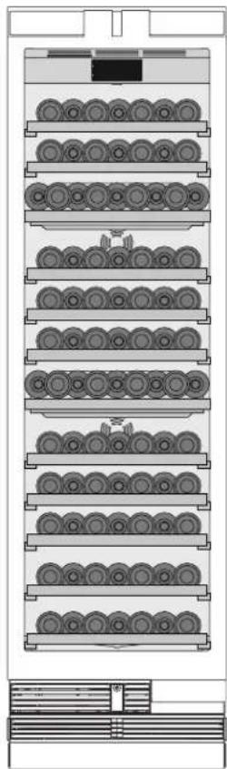 GAGGENAU RW414765 - Loading with additional shelves - 2