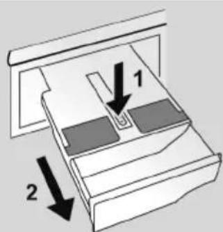HOOVER HWASH 500 HWP 48AMBCR1S - POUR LES MODELES AVEC SYSTEME AUTOMATIQUE DE DOSAGE DU DETERGENT ET DE L'ADOUCISSANT LIQUIDES: - 1