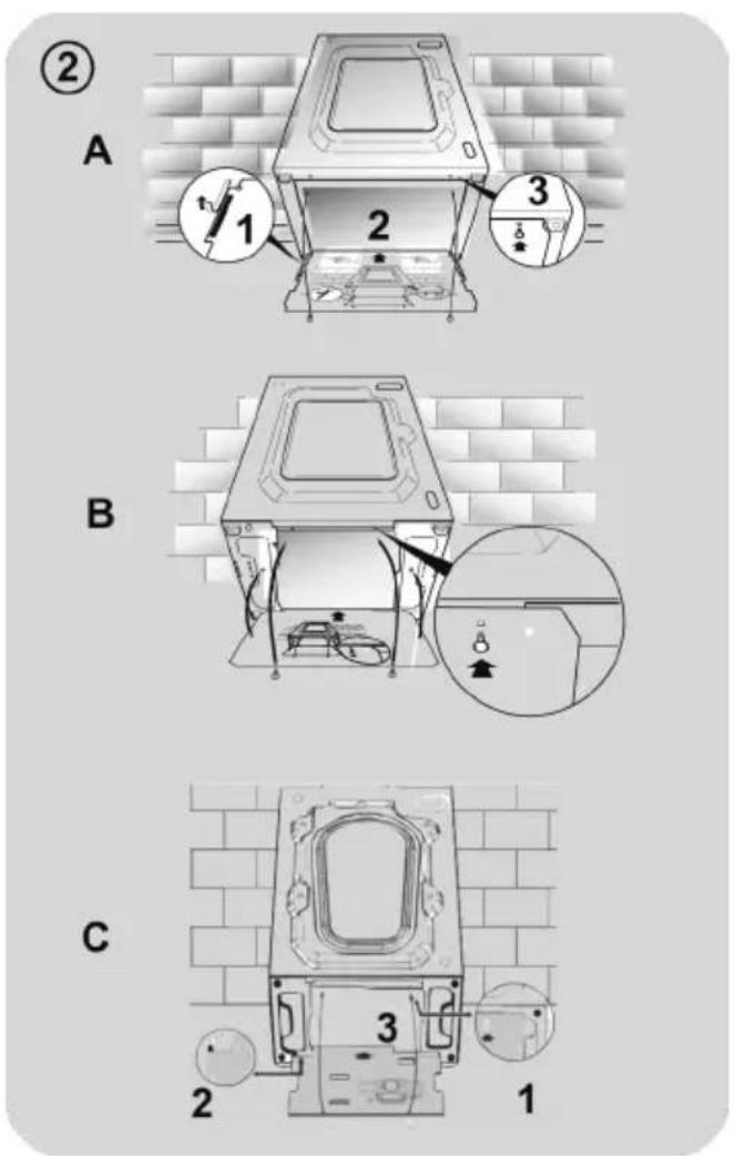 HOOVER HWASH 500 HWP 48AMBCR1S - ATTENZIONE: non lasciare gli elementi dell'imballaggio a portata dei bambini. - 2