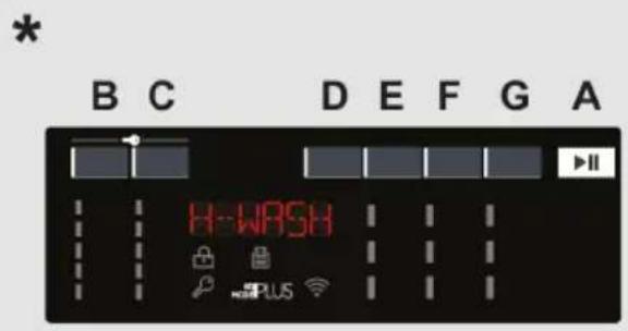 HOOVER HWASH 500 HWP 48AMBCR1S - CONTROLES ET PROGRAMMES - 1