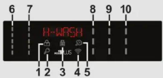 HOOVER HWASH 500 HWP 48AMBCR1S - Digital Display - 1