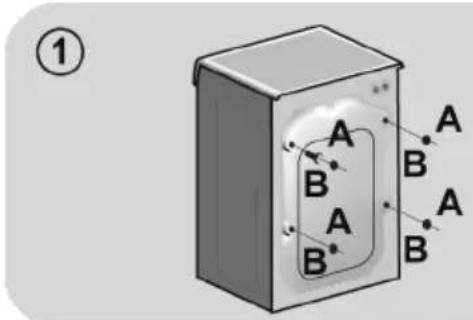 HOOVER HWASH 500 HWP 48AMBCR1S - ATTENZIONE: non lasciare gli elementi dell'imballaggio a portata dei bambini. - 1