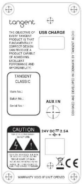 TANGENT Classic BT - BEDIENELEMENTE UND ANZEIGEN - 2