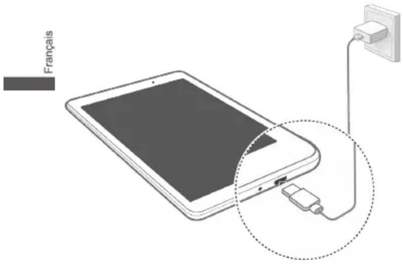 HUAWEI MediaPad T2 7.0 - Chargement de la batterie - 1