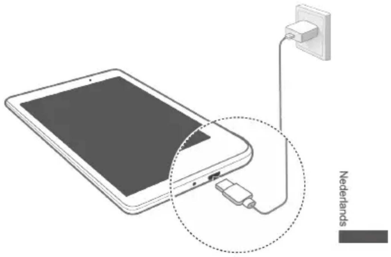 HUAWEI MediaPad T2 7.0 - De batterij opladen - 1