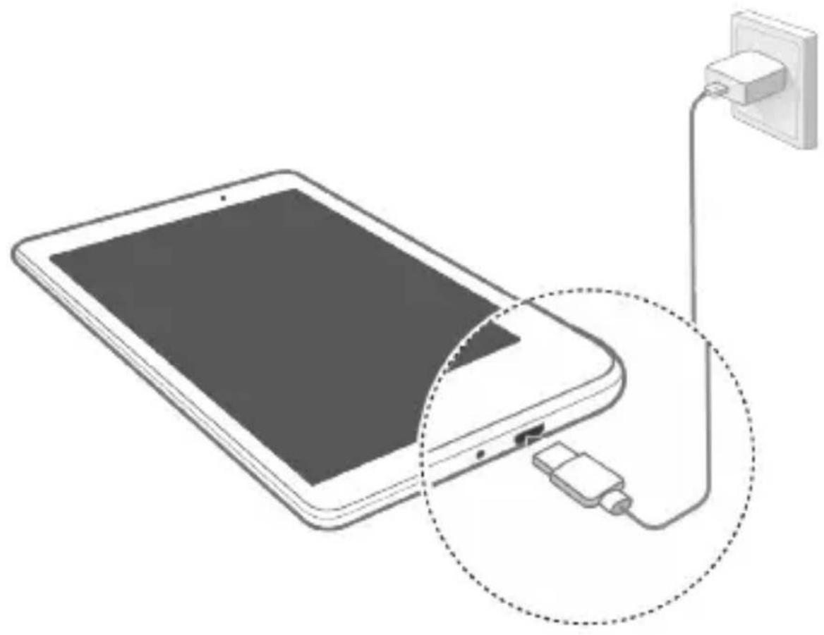 HUAWEI MediaPad T2 7.0 - Carregar a bateria - 1