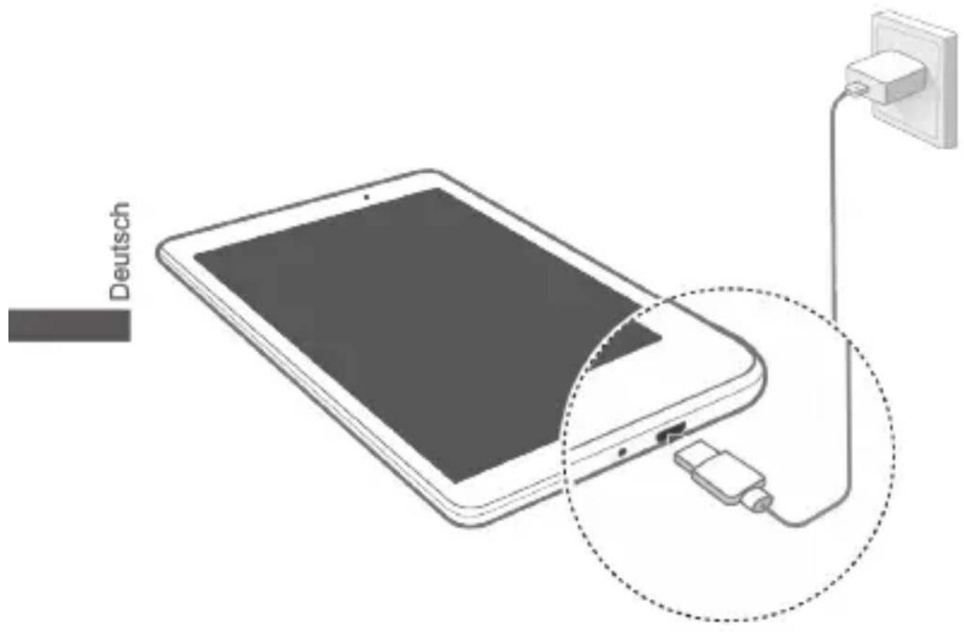 HUAWEI MediaPad T2 7.0 - Akku aufladen - 1