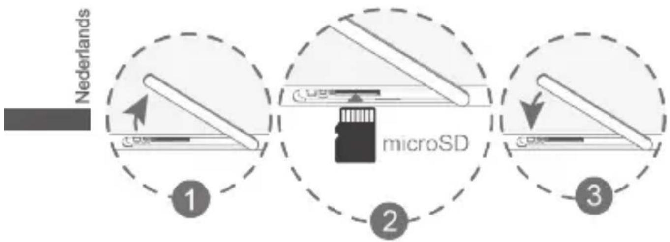 HUAWEI MediaPad T2 7.0 - De microSD-kaart plaatsen - 2