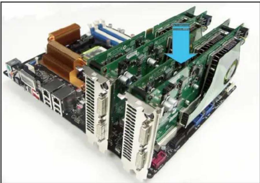 ASUS P5NT WS - Installer deux cartes graphiques - 4