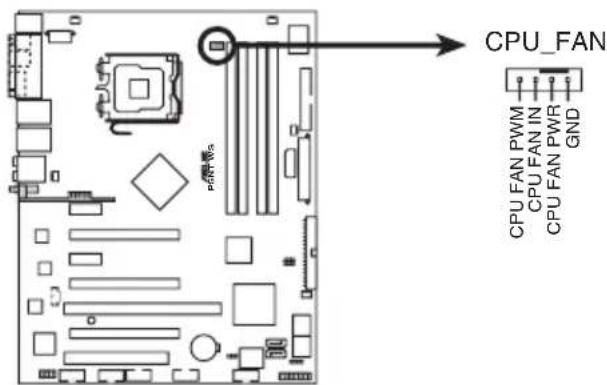 ASUS P5NT WS - Installer le dissipateur et le ventilateur du CPU - 8