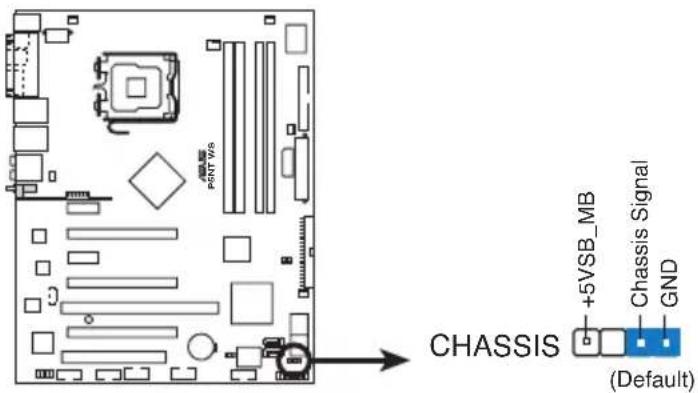 ASUS P5NT WS - Connecteur Châssis intrusion (4-1 pin CHASSIS) - 1