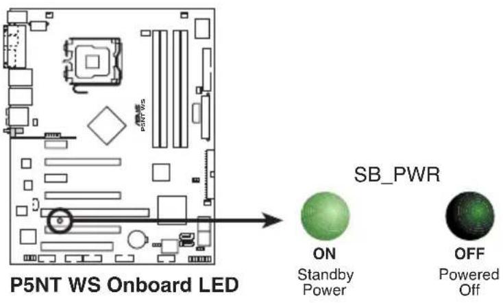 ASUS P5NT WS - LED embarquées - 1
