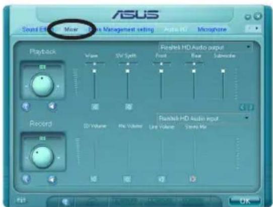 ASUS P5NT WS - Mélangeur - 1