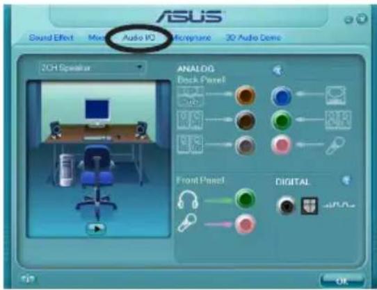 ASUS P5NT WS - E/S Audio - 1