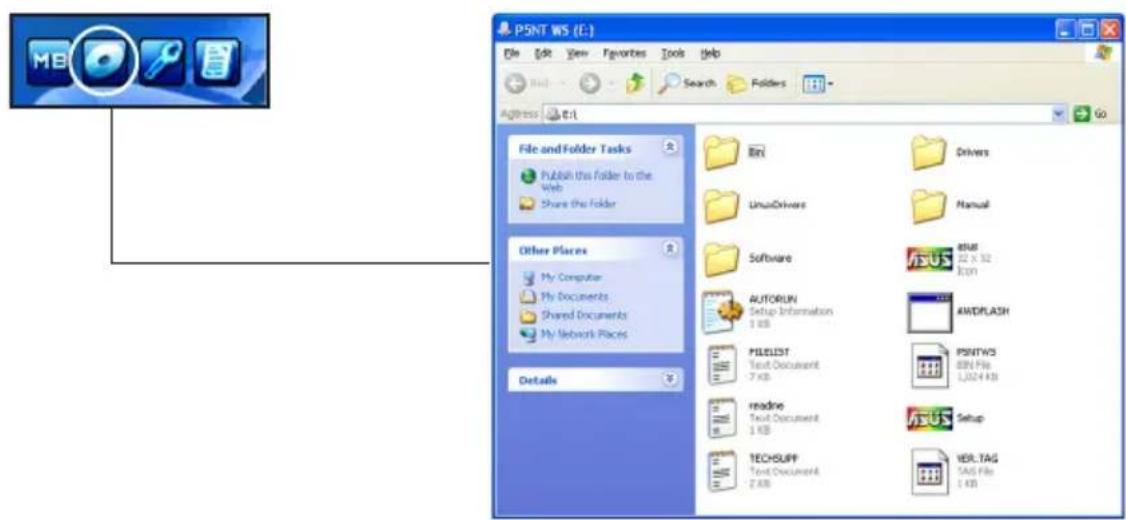 ASUS P5NT WS - Browse this CD - 1