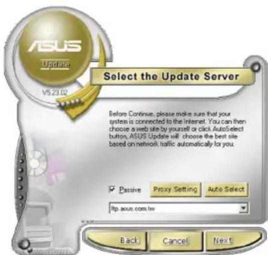 ASUS P5NT WS - Mise à jour du BIOS depuis l'Internet - 3