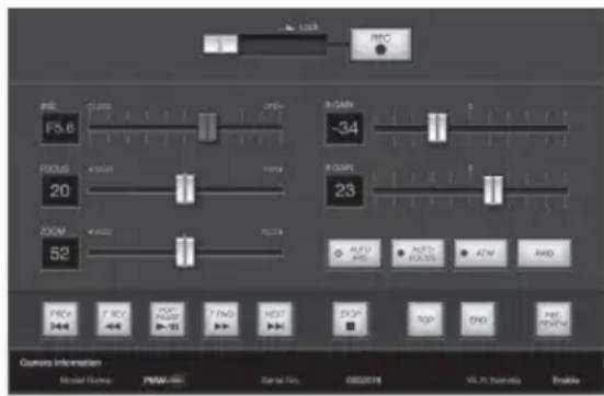 SONY PMW400L - Wi-Fi Status - 1
