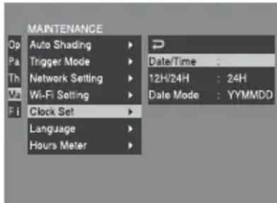 SONY PMW350K - Pour annuler le réglage - 1