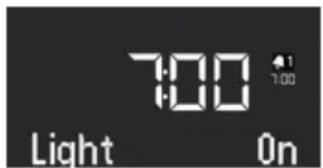 SONORO Qubo SO220 - Programming the alarm light (sunrise) - 1