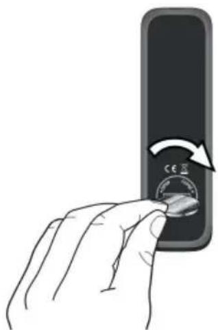SONORO Qubo SO220 - Preparing the remote control - 1