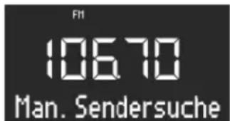 SONORO Qubo SO220 - Manuelle Sendersuche - 1