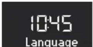 SONORO Qubo SO220 - Setting the display language - 1