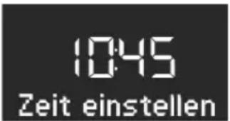SONORO Qubo SO220 - Uhrzeit manuell einstellen - 1
