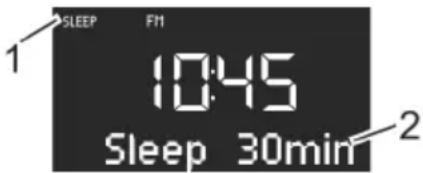 SONORO Qubo SO220 - Zeitinterval für Sleeptimer einstellen - 1