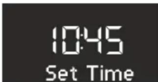 SONORO Stereo SO310 - Ajustar la hora manualmente - 1