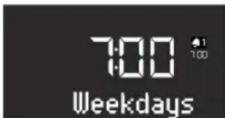 SONORO Stereo SO310 - Indstilling af vækkestagelse - 1