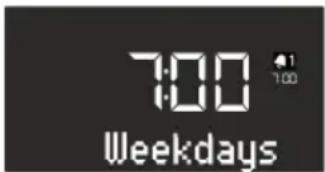 SONORO Stereo SO310 - Setting the alarm repeat frequency - 1