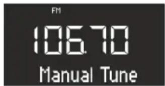 SONORO Stereo SO310 - Handmatig zender zoeken - 1