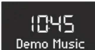 SONORO Stereo SO310 - Activar y desactivar la música de muestra - 1