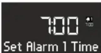 SONORO Stereo SO310 - Indstilling af vækketidspunkt - 1