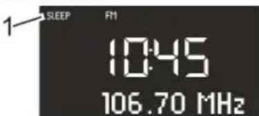 SONORO Stereo SO310 - Sleeptimer instellen - 1