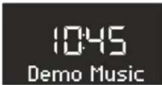 SONORO Stereo SO310 - Switching the Demo Music on/off - 1