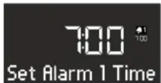 SONORO Stereo SO310 - Impostare l'orario della sveglia - 1