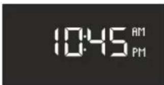 SONORO Stereo SO310 - Indstilling af klokkeslætsformat - 1