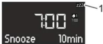 SONORO Stereo SO310 - Réglage de la fonction snooze - 1