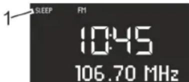 SONORO Stereo SO310 - Sleeptimer einschalten - 1