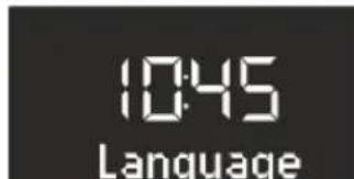 SONORO Stereo SO310 - Setting the display language - 1