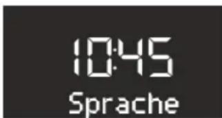 SONORO Stereo SO310 - Displaysprache einstellen - 1