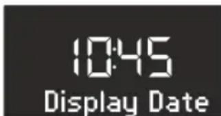 SONORO Stereo SO310 - Datum in-/uitschakelen - 1