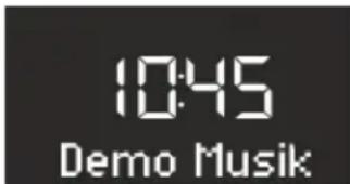 SONORO Stereo SO310 - Demo Musik ein-/ausschalten - 1