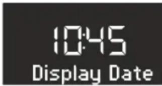 SONORO Stereo SO310 - Fig. 11: réglage de la date - 1