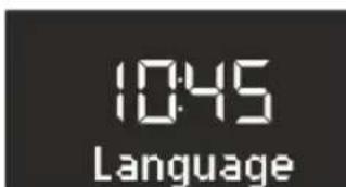 SONORO Stereo SO310 - Displaytaal instellen - 1