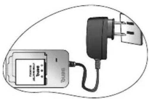 BENQ DC E1050t - Chargement de la batterie - 1