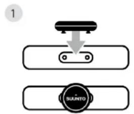 SUUNTO Smart Heart Rate Belt - Mise en place de la ceinture - 1