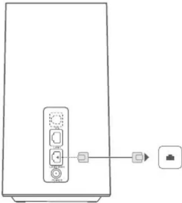 HUAWEI 5G CPE Pro 2 H122373 - Accessing the Internet through an Ethernet port - 1